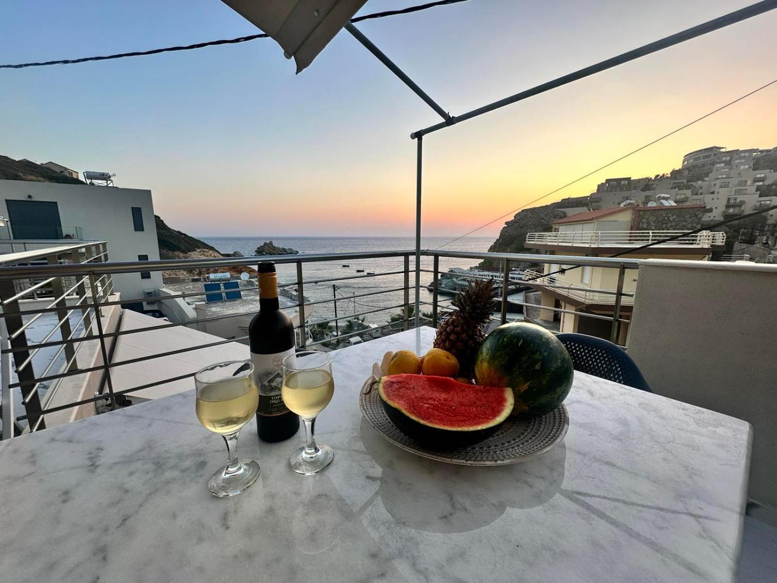 Popis Sea View Apartments Agia Pelagia  Exterior foto