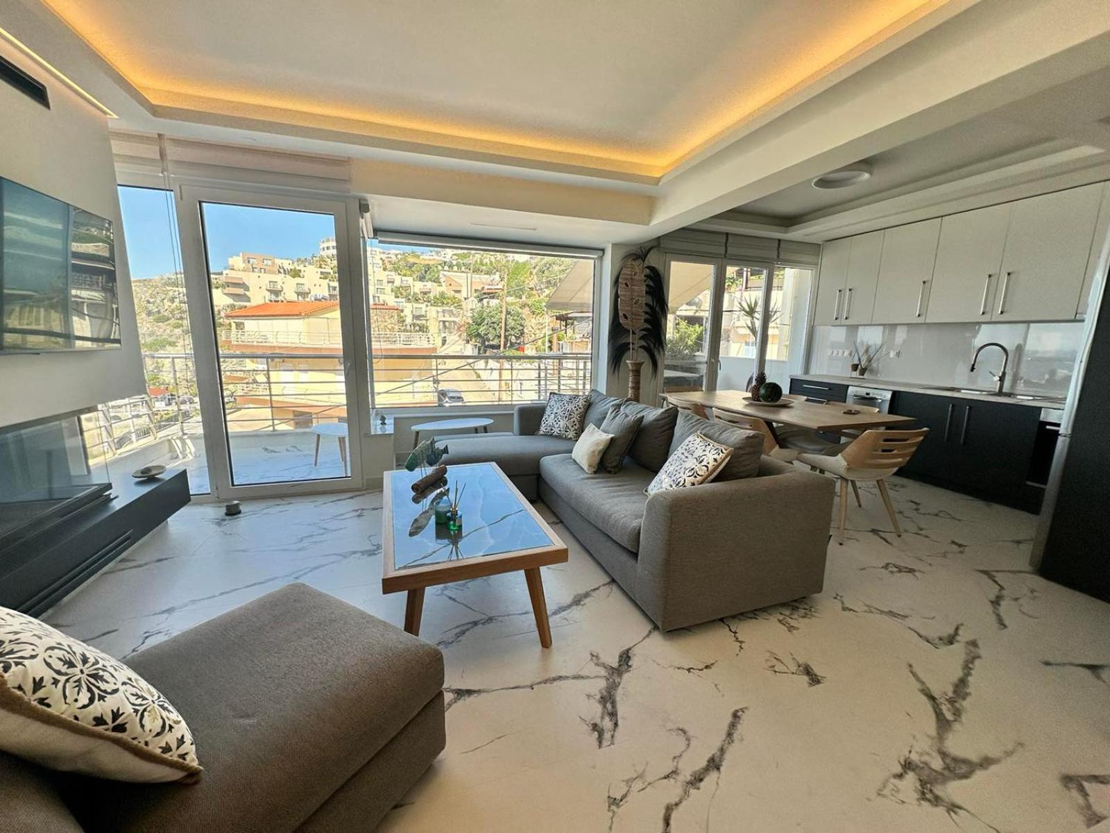 Popis Sea View Apartments Agia Pelagia  Exterior foto